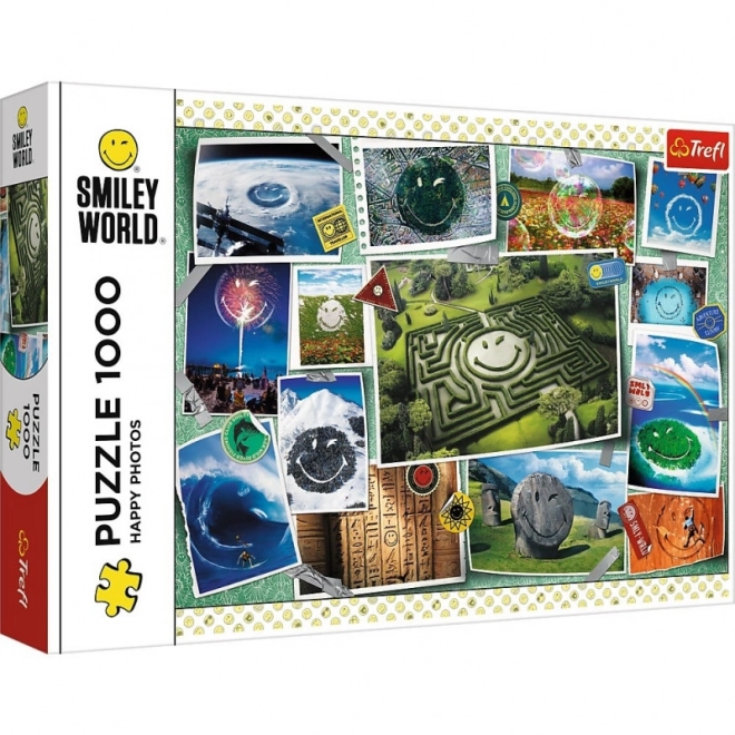 Puzzle Smiley: Glade billeder 1000 brikker