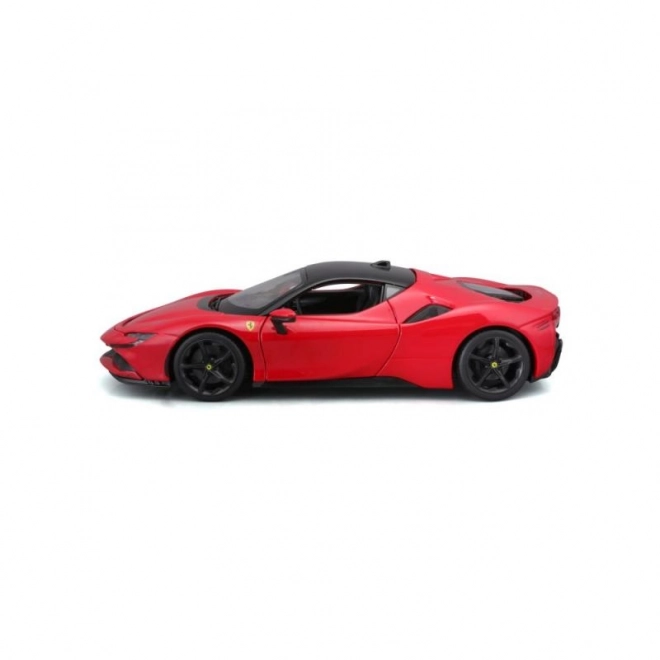 Metalmodel Ferrari SF90 Stradale rød 1:18