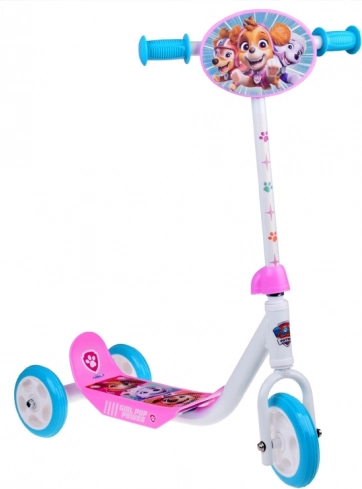 Børnetrigglescooter Paw Patrol lyserød