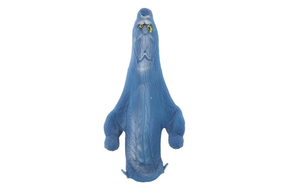 Gorilla antistress strækbar fyldt med sand 400 g silikone 12 cm 4 farver 8 stk i boks
