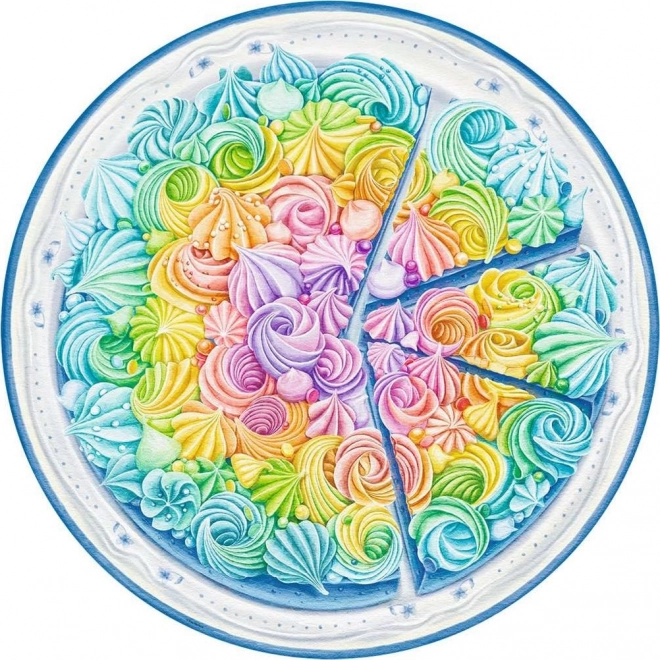 Ravensburger puslespil Rainbow Cake 500 brikker