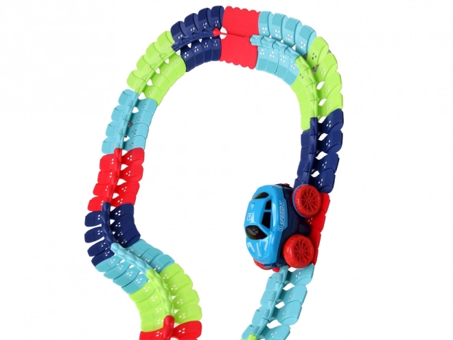 Lang fleksibel racerbane + bil 291 dele ZA4768