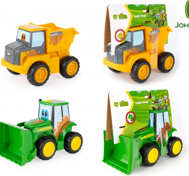 JD Børns John Deere traktor med bevægelig skovl