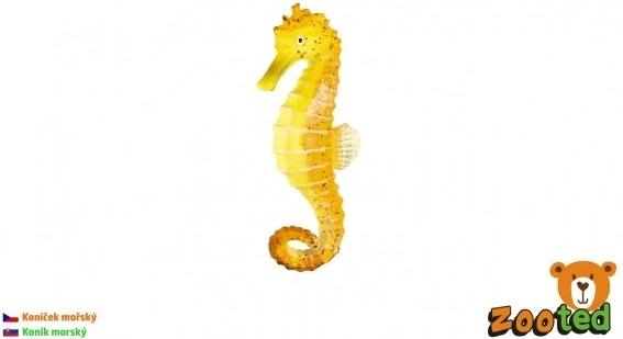 Søhest zooted plast 8 cm i pose