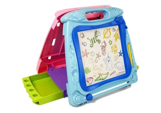 Tavle til tegning Dobbeltsidet penne Magneter