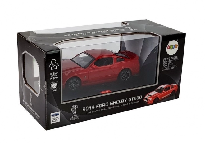 Ford Shelby GT500 Fjernstyret Bil Rød 7,5 km/t 2,4 G