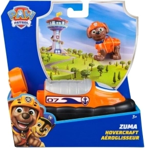 Paw Patrol basis-køretøj Zuma – orange luftfartøj med roterende ventilatorer