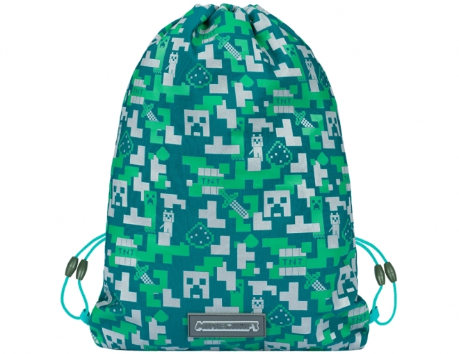 Minecraft 2 sæt med motivet Silver Creeper