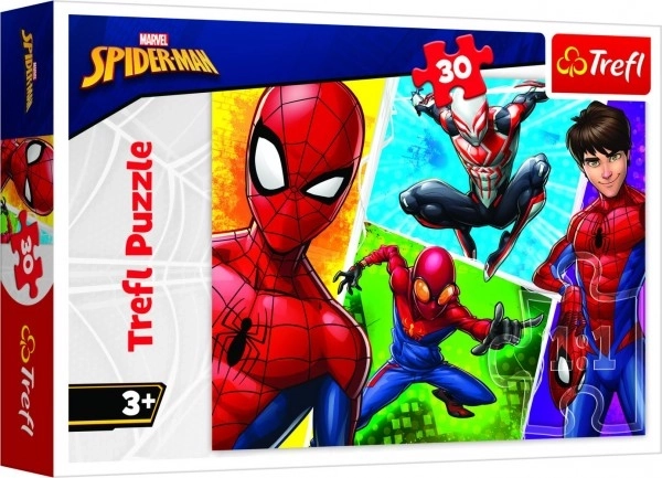 Puslespil Spider-Man og Miguel 30 brikker