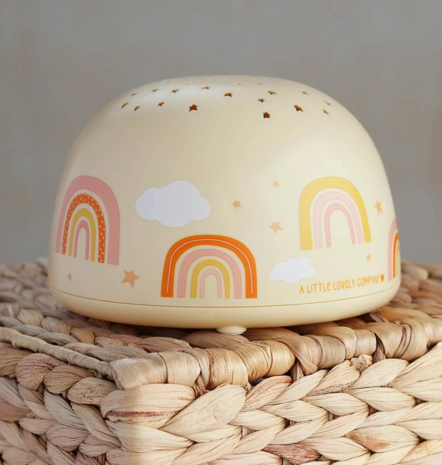 A Little Lovely Company Projektorlampe – Regnbue