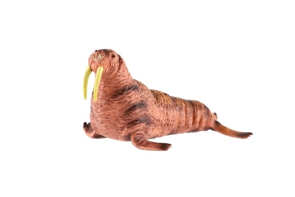 Hvalros is med zoologisk plast 14cm i pose