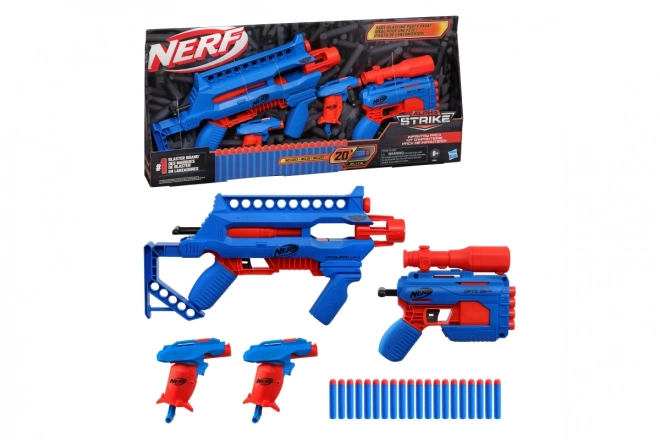 Nerf Alpha Strike Sæt af Blastrer og Pile