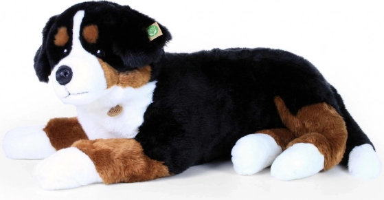 Stor plysbjørn sanktbernhardshund liggende 89 cm eco‑friendly
