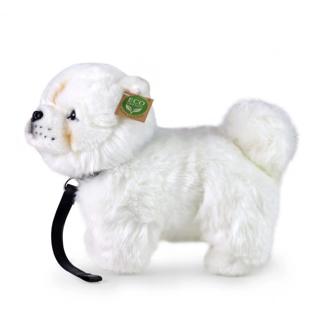 Plys hund chow-chow 30 cm MILJØVENLIG
