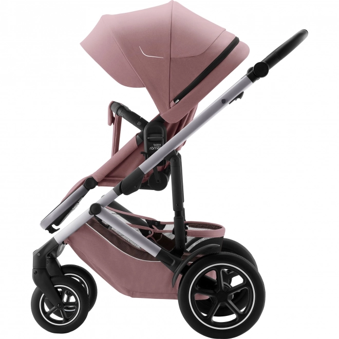 Barnevogn Smile 5Z med dyb klapvogn og autostol Baby-Safe Pro Style, Støvet Rose