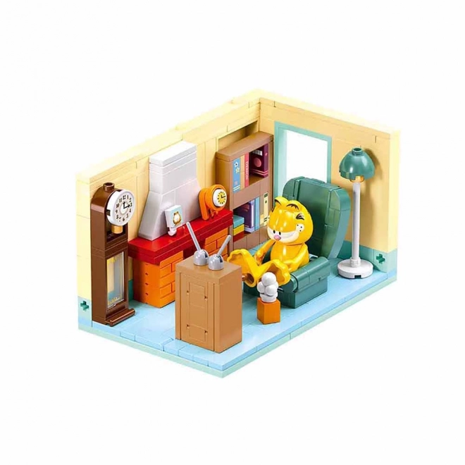 Sluban bygning Garfield i stuen