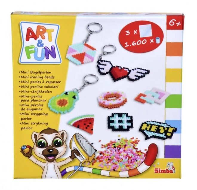 Simba ART & FUN Mini Perler til Nøgleringe