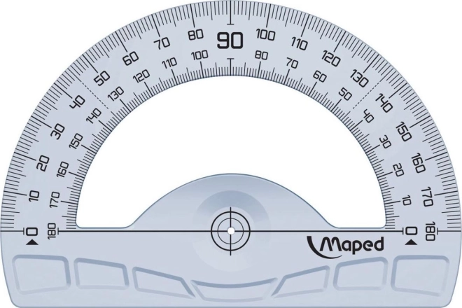Maped gennemsigtig gradskive 12 cm