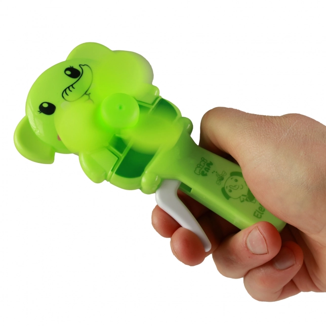 Håndholdt ventilator med elefant