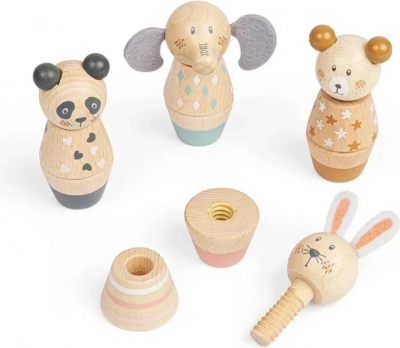 Bigjigs Toys træskruedyredyr