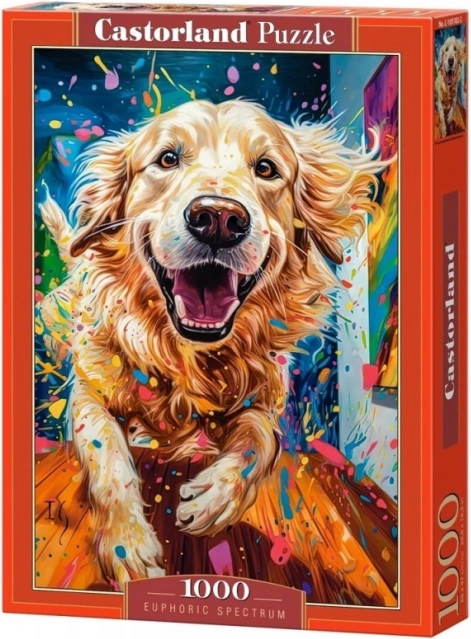 Puslespil 1000 brikker Lucky Dog Euforisk spektrum