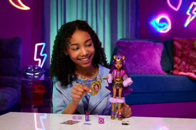 Barbie Monster Fest dukke - clawdeen HXH80