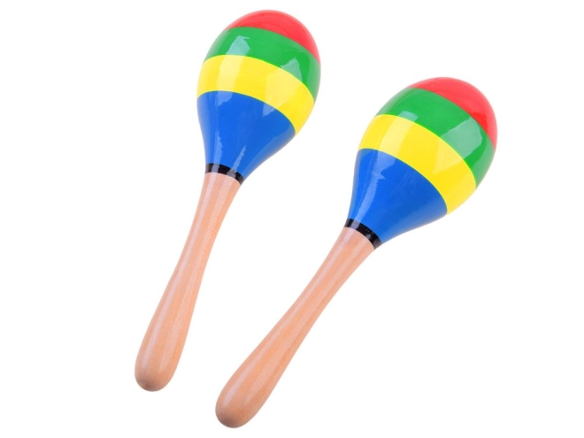 To træ maracas