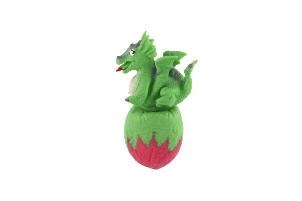 Vendende dinosaur med æg 15 cm