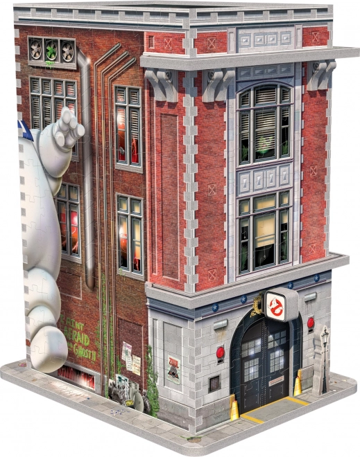 WREBBIT 3D puslespil Ghostbusters: Spøgelsesjægernes brandstation 500 brikker