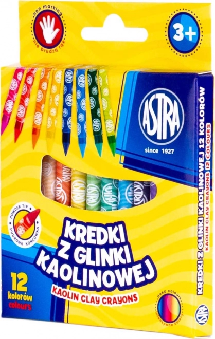ASTRA Kaolin-farvekridt 12 stk.