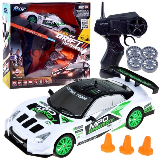 AUTO driftebil fjernstyret RC kegler RC0506