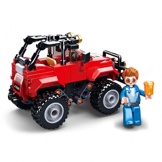 Sluban By M38-B0902 Rød Jeep