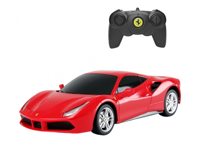Rastar RC bil 1:24 Ferrari 488 GTB Rød
