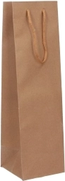 gavepose til flaske craft m 10 × 10 × 36 cm
