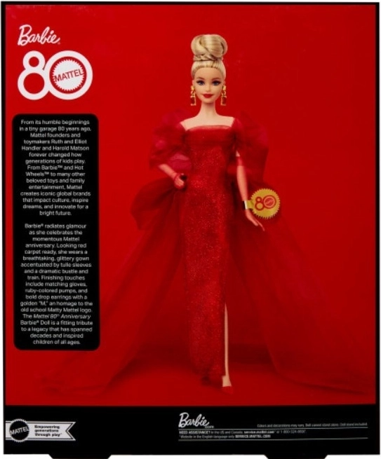 Samler Barbie Signature til 80-års jubilæum Mattel