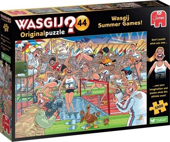 Puslespil 1000 stk Wasgij Sommerlege
