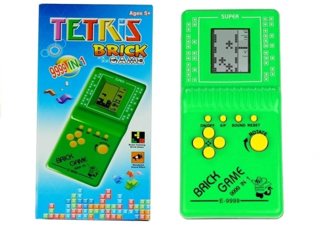 Elektronisk lommespil Tetris Grøn
