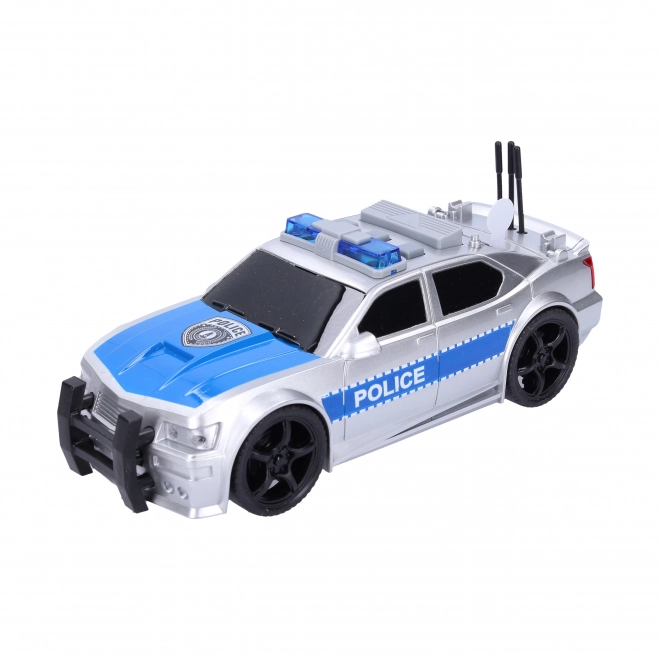 Politiauto 19 cm med effekter