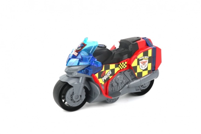 Legetøjsmotorcykel med realistiske effekter