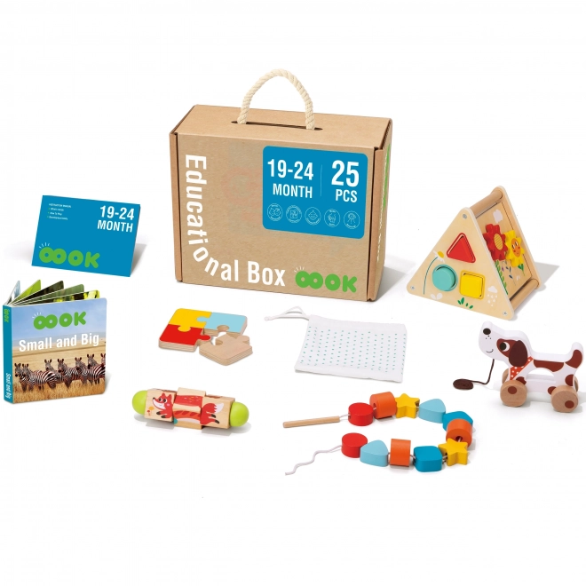Montessori sensorisk kasse XXL 6-i-1 fra Tooky Toy