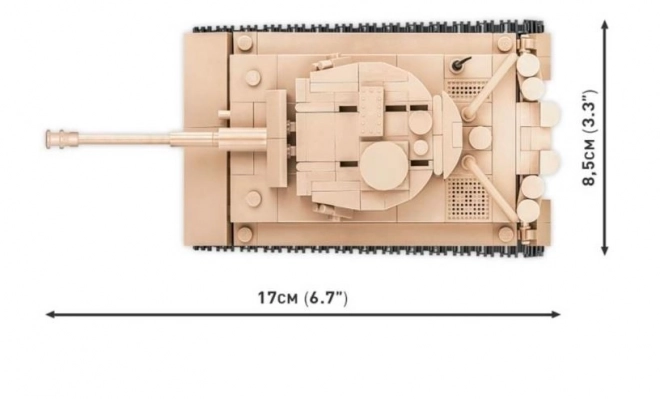 Cobi 2710 Tysk tank Panzer VI TIGER 131