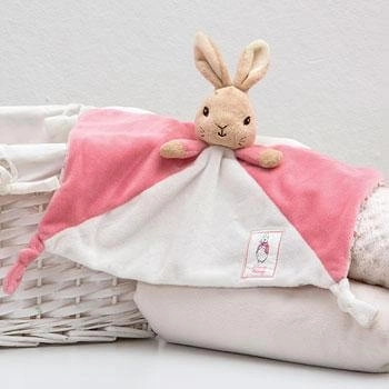 Plys Sovekanin Flopsy lyserød