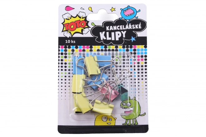 Kontorklips 10 stk, 19 mm