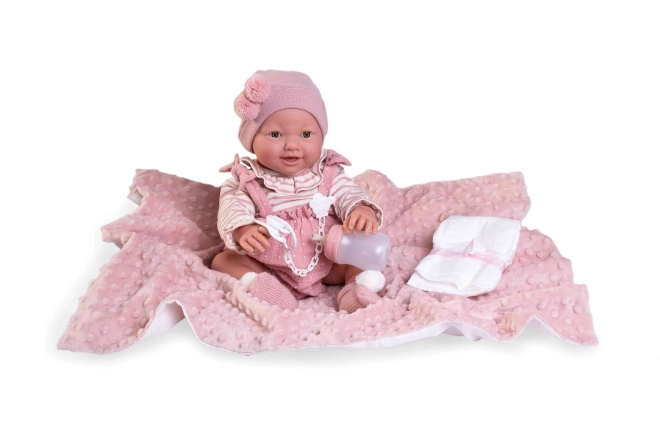 Antonio Juan 50160 Mia Blinker og Tisser realistisk baby med hel vinyl krop - 42 cm