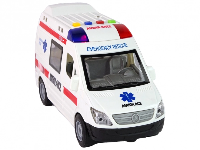 Ambulance Lys Lyd Lyd Friktionstræk