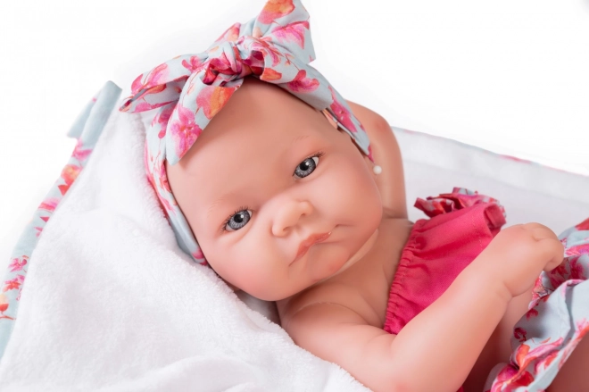Antonio Juan 50277 NICA - realistisk dukke baby med hel vinyl krop - 42 cm