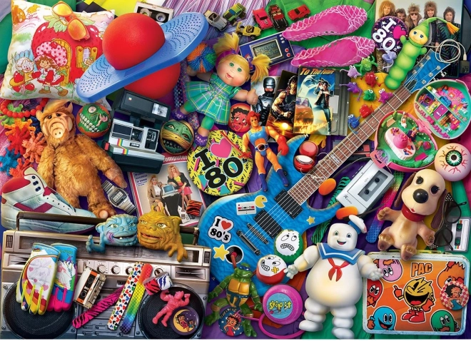 Gibsons Puzzle Vi elsker 80'erne 1000 brikker