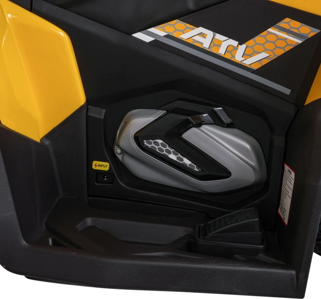 Firehjulet Fast Wheel – Gul