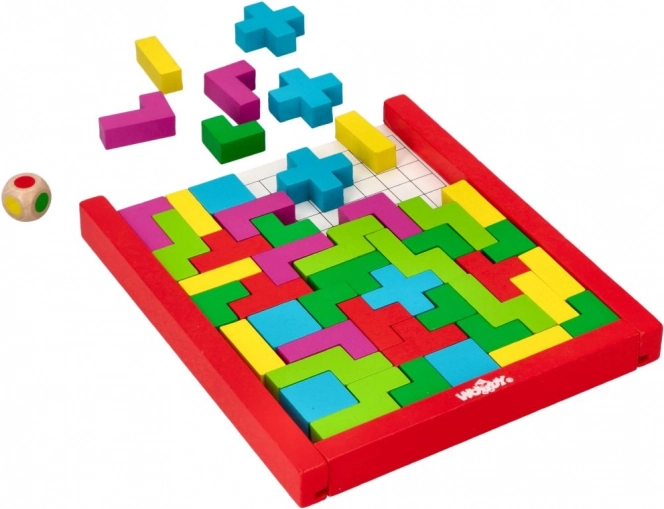 Træpuslespil Puzzle Tetris