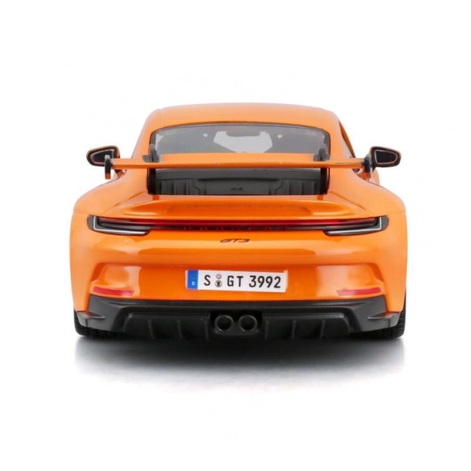 Bburago Porsche 911 GT3 model orange 1:24